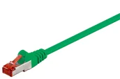 Kable miedziane - Goobay 95454 kabel sieciowy Zielony 0,25 m Cat6 S/FTP (S-STP) 95454 - miniaturka - grafika 1