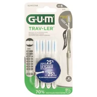 Szczoteczki do zębów - Gum Szczoteczka Trav-Ler 2mm 4szt - miniaturka - grafika 1