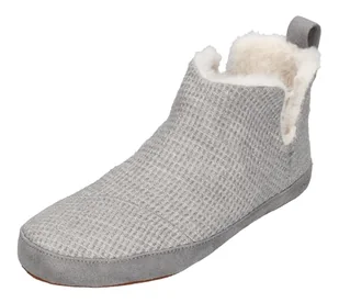 TOMS Damskie kapcie Lola, Szary metaliczny gofr mżawkowy, 35.5 EU - Kapcie damskie - miniaturka - grafika 1