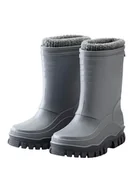 Kalosze damskie - Sterntaler Unisex dziecięce kalosze z wyjmowanym butem wewnętrznym, średni szary, 25 EU - miniaturka - grafika 1