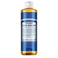 Mydła - Dr Bronner's, Mydło Kastylijskie W Płynie 18w1, Miętowe, 475ml - miniaturka - grafika 1