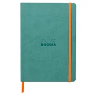 Notesy i bloczki - Notatnik Rhodia A5, miękka oprawa, linie, Aqua - miniaturka - grafika 1