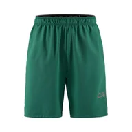 Spodenki rowerowe - Męskie Spodenki CRAFT CORE ESSENCE SHORTS M 1910262-643000 – Zielony - miniaturka - grafika 1
