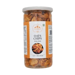 Chipsy owsiane o smaku piri piri Oats Chips Peri Peri Lakshmi 130g - Chipsy - miniaturka - grafika 1