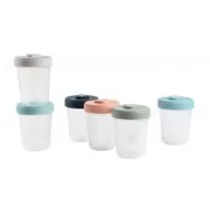 Akcesoria do karmienia - Beaba Zestaw słoiczków Clip 6 szt. (6x250ml) solution-bc-7163-0 - miniaturka - grafika 1