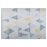 Dywany - Beliani Dywan 160 x 230 cm szaro-żółty YAYLA - miniaturka - grafika 1
