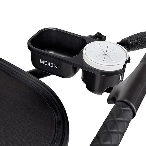 MOON Uchwyt na butelki z pudełkiem na przekąski