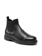 Sztyblety męskie - Geox Sztyblety U Andalo A U16DDA-00045 C9999 Czarny - miniaturka - grafika 1