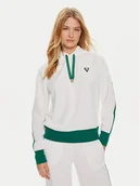 Bluzy damskie - Guess Bluza V4GQ01 KBFB2 Zielony Regular Fit - miniaturka - grafika 1