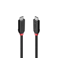 Kable komputerowe i do monitorów - Lindy 37002 kabel USB USB4 Gen 3x2 2 m USB C Czarny 37002 - miniaturka - grafika 1