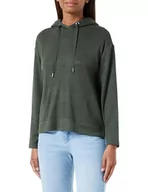Bluzy damskie - s.Oliver Sales GmbH & Co. KG/s.Oliver Damska bluza z kapturem, zielony, 32 - miniaturka - grafika 1