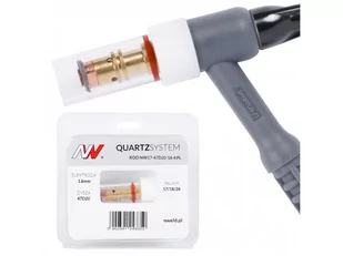 Zestaw części QUARTZSystem 17/18/26 mała soczewka / 1,6 mm / dysza L / Spartus - NW17-47D20-16-KPL - Akcesoria spawalnicze - miniaturka - grafika 1