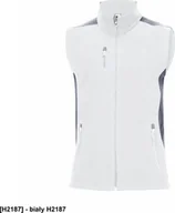 Kamizelki męskie - Ardon ARDON MARTIN - kamizelka męska polarowa - biały H2187 2XL - miniaturka - grafika 1