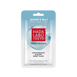 Hada Labo Tokyo Moisturizing Silnie nawilżająca i rozświetlająca maska na tkaninie - Maseczki do twarzy - miniaturka - grafika 1
