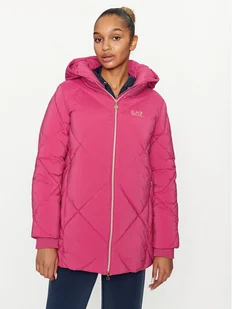 EA7 Emporio Armani Kurtka zimowa 6RTK06 TNDAZ 0420 Różowy Regular Fit - Kurtki damskie - miniaturka - grafika 1