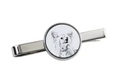 Spinki do mankietów i krawatów - Grzywacz Chiński - spinka do krawata z psem, personalizowany klips do krawata, wyjątkowy prezent dla mężczyzny marki Art-Dog - miniaturka - grafika 1