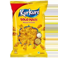 Chipsy - Indyjska przekąska Solid Masti Masala Twisteez Kurkure 61g - miniaturka - grafika 1