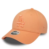 Czapki damskie - Czapka z daszkiem New Era Wmns Le 940 La Dodgers 60435228 Pomarańczowy - miniaturka - grafika 1