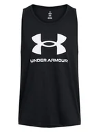 Koszulki męskie - Under Armour Top w kolorze czarnym - miniaturka - grafika 1