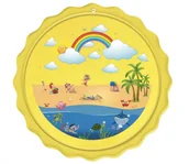 Materace dmuchane i koła do pływania - MADEJ Mata wodna - Zraszacz Plaża GXP-777202 - miniaturka - grafika 1