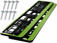 Akcesoria motoryzacyjne - HP Utal Ramki pod tablicę rejestracyjną Zielone 2 szt 36493 - miniaturka - grafika 1