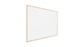 Tablice i flipcharty - Tablica korkowa biały kolor korka (rama drewniana) 120x90 cm - miniaturka - grafika 1