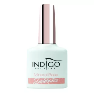 Indigo Indigo Mineral Base - Delikates 7ml INDI227 - Lakiery hybrydowe - miniaturka - grafika 1