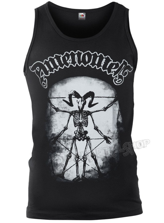 koszulka na ramiączkach AMENOMEN - SKELETON DA VINCI (OMEN020KR)-XL