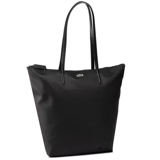 Torebki damskie - Lacoste Torebka Vertical Shopping Bag NF1890PO Black 000 - grafika 1