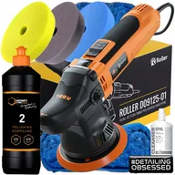 Kosmetyki samochodowe - Adbl Roller D09125-01 Maszyna Polerska Dual Action 9Mm + Akcesoria Honey - miniaturka - grafika 1