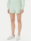Spodenki damskie - Guess Szorty sportowe V5GD19 KC3D2 Zielony Relaxed Fit - miniaturka - grafika 1
