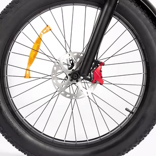 Rower elektryczny Ridstar H26 Pro, grube opony 26*4,0 cali, silnik 1000W, bateria 48V/20Ah, maks. prędkość 36 mil na godzinę - Rowery elektryczne - miniaturka - grafika 10