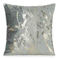 Poszewki na poduszki - Poszewka dekoracyjna DORIS 45 x 45 cm stalowy - miniaturka - grafika 1