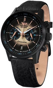 Zegarek Zegarek Vostok Europe VK64-560C691 Limousine GAZ-14 Chronograph Quartz 43mm - Zegarki męskie - miniaturka - grafika 1