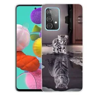 Etui i futerały do telefonów - Etui na telefon komórkowy Samsung cienkie etui ochronne przezroczysta obudowa, kolor: Cat / Tiger, wybierz model: Samsung Galaxy S21 - miniaturka - grafika 1
