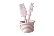 Kable - Kabel USB FRESH N REBEL USB-A to Lightning Fabriq Smokey Pink 2m> KARTA 50 ZA 500 < - miniaturka - grafika 1
