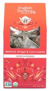 Herbata - English Tea Shop, Herbata Owocowa, Beetroot Ginger & Curry Leaves, 15 Piramidek - miniaturka - grafika 1