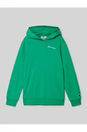 Bluzy damskie - Bluza z kapturem z wyhaftowanym logo - Champion - miniaturka - grafika 1