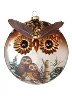 Bombki - Krebs Glas Lauscha Bombka w kolorze brązowym - (D)12 cm - miniaturka - grafika 1