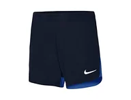 Spodnie damskie - Nike Spodnie damskie W Nk Df Acdpr Short K, obsydian/królewski niebieski/biały, DH9252-451, M - miniaturka - grafika 1