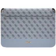 Plecaki - Guess Sleeve GUCS14PS4SGB 14" niebieski/ blue 4G Stripe Metal Logo - miniaturka - grafika 1