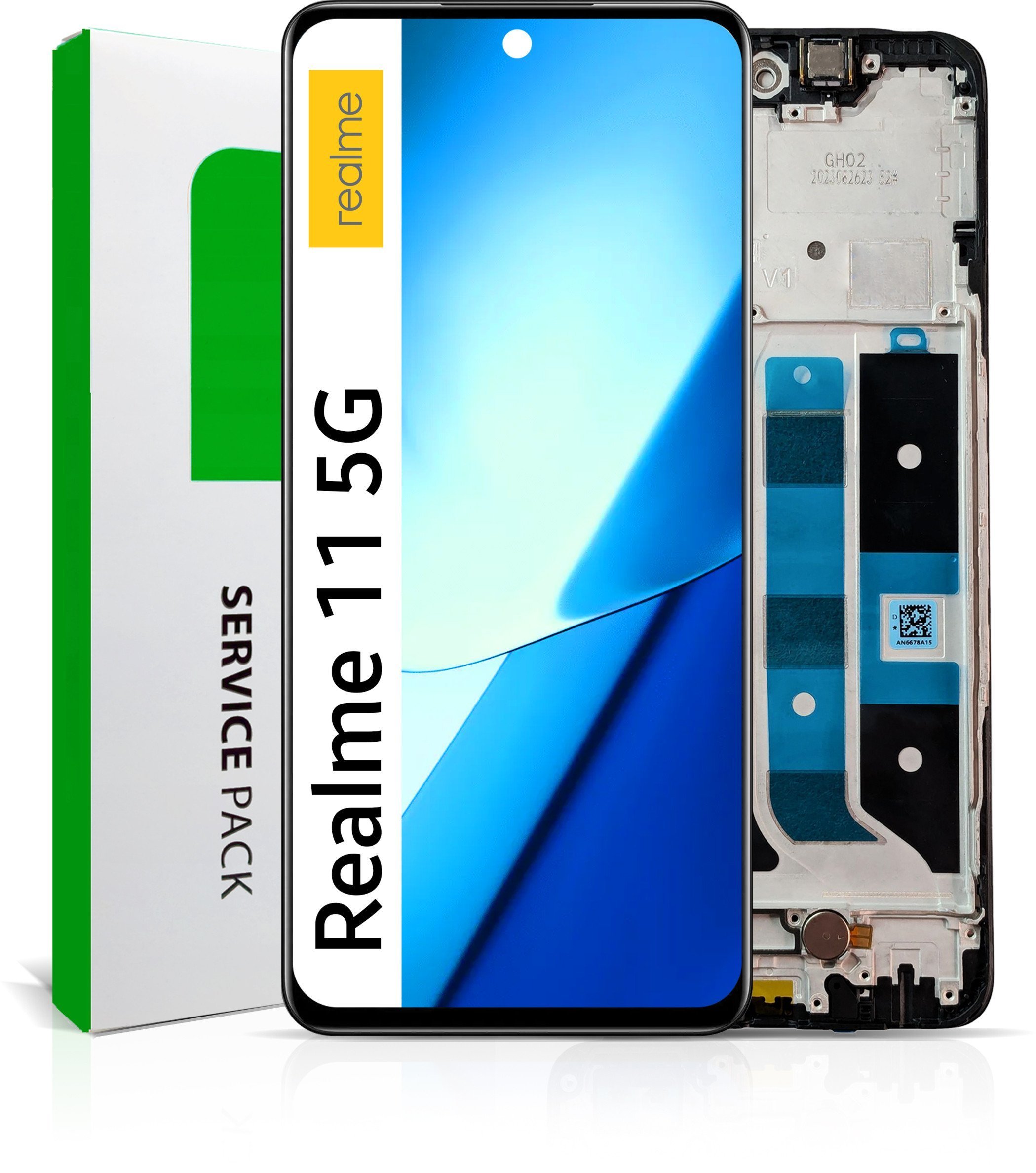 Wyświetlacz do Realme 11 5G Ekran LCD Ramka Oryginał Zila RMX3780 5904858382538
