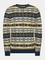 Swetry męskie - Blend Sweter 20715865 Kolorowy Regular Fit - miniaturka - grafika 1