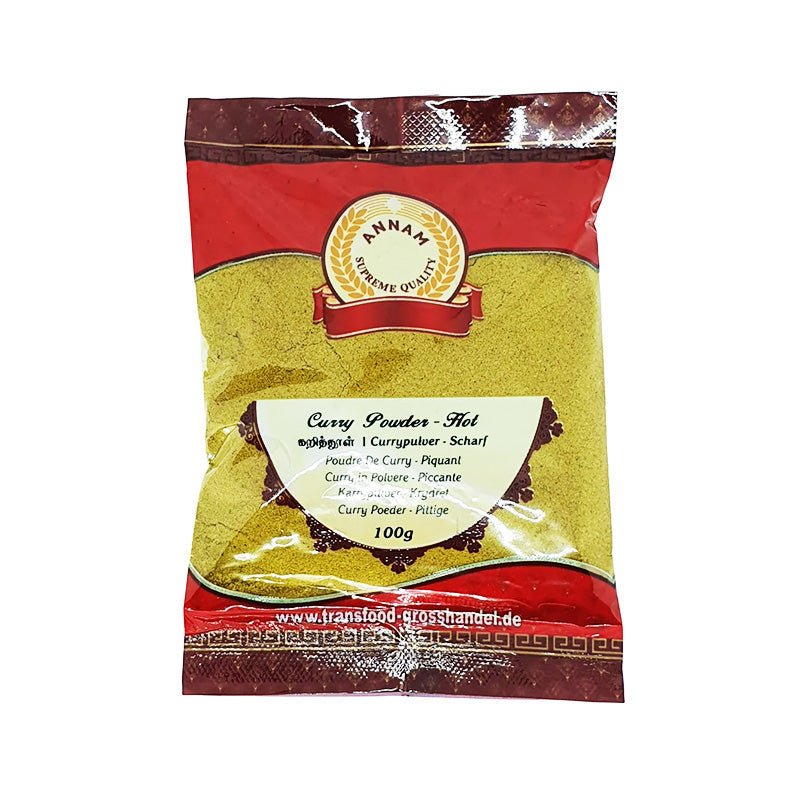 Curry w proszku Annam Curry Powder Hot 100g - wyraźnie ostre głęboki aromat