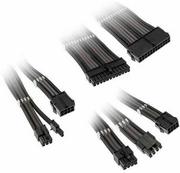 Modding - Kolink Core Adept Braided Cable Extension Kit - Black/Gunmetal - miniaturka - grafika 1
