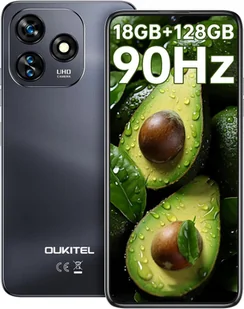 Oukitel C51 18/128GB Czarny - Telefony komórkowe - miniaturka - grafika 1
