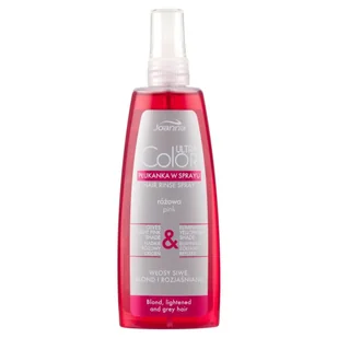 Joanna Ultra Color System Płukanka do włosów różowa 150 ml - Farby do włosów i szampony koloryzujące - miniaturka - grafika 2