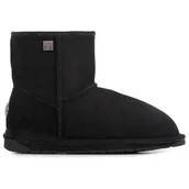 Botki damskie - Buty Emu Australia Platinum Stinger Slim Mini WP20003BLAK - czarne - miniaturka - grafika 1