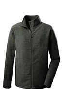 Kurtki męskie - Killtec Męska kurtka polarowa MN FLC JCKT 5, ciemnooliwkowa, S, 39054-000 - miniaturka - grafika 1