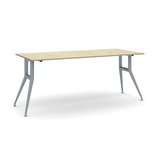 B2B Partner Stół konferencyjny WIDE, 1800 x 800 mm, dąb naturalny 423295 - Stoły i stoliki do biura - miniaturka - grafika 1